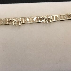 Pulsera Elefantes Dorados