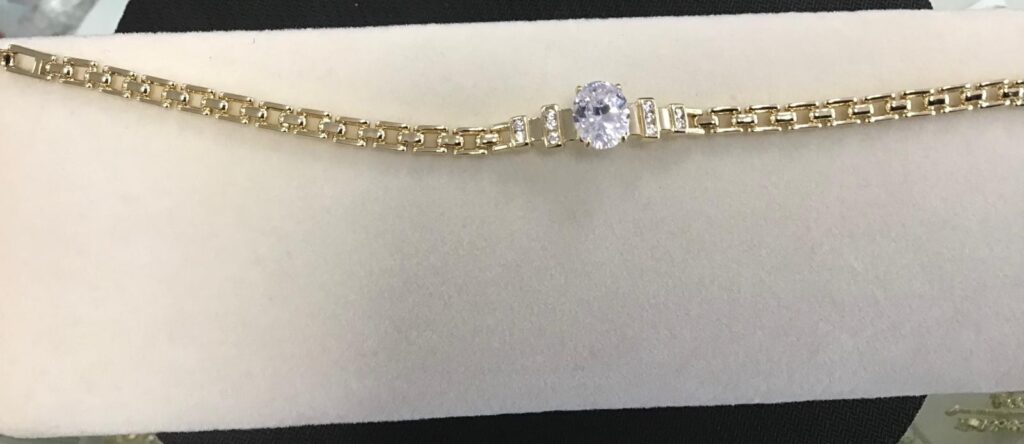 Pulsera Solitario Elegante