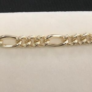 Pulsera Figaro Torzada
