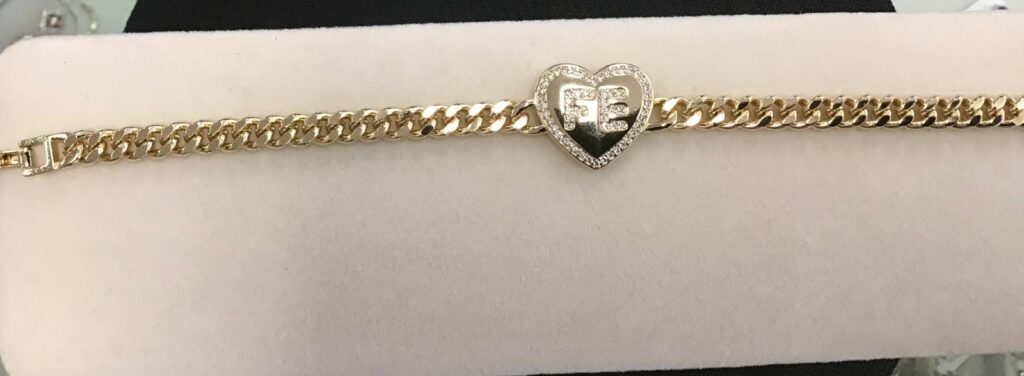 Pulsera Corazón FE