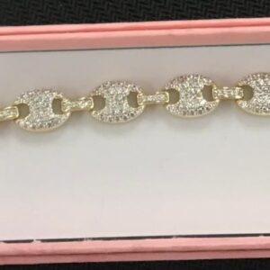 Pulsera Oval Brillante