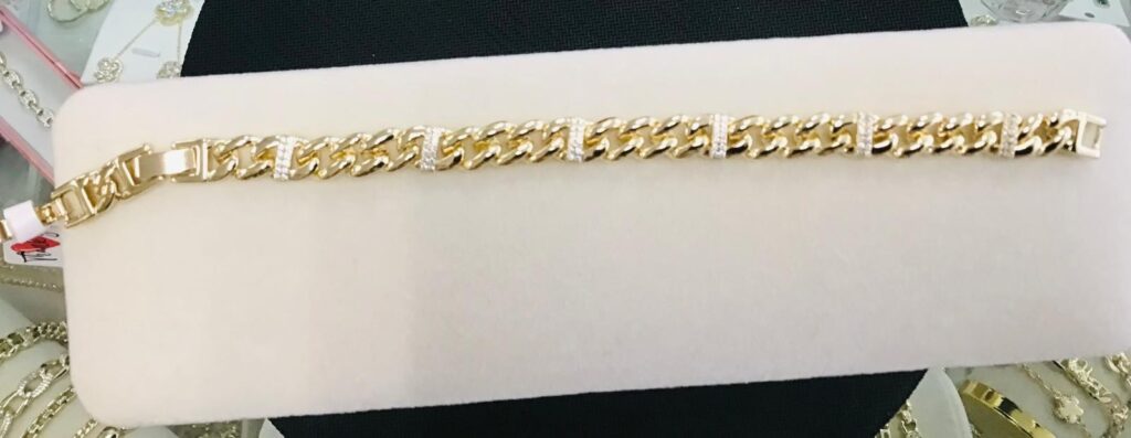Pulsera Cubana Destellos