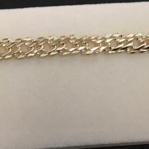Pulsera Cubana Texturizada Premium
