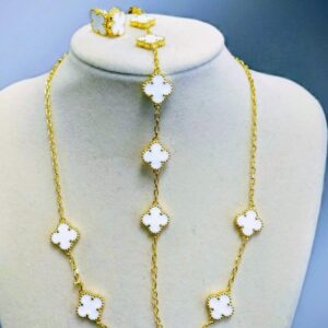 Set Trébol Blanco Clásico